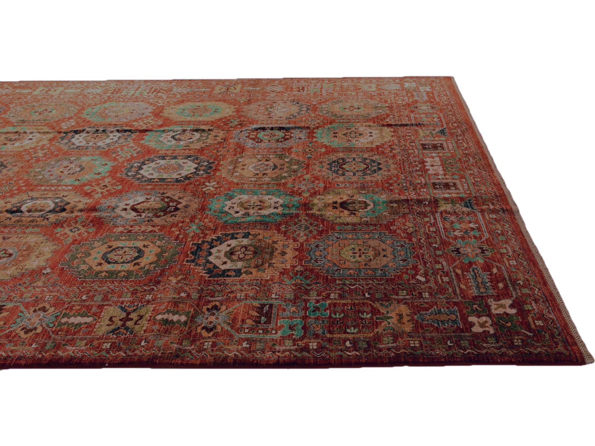 8' 4 x 11' 1 Hand Knotted Ariana Ziegler Rug
