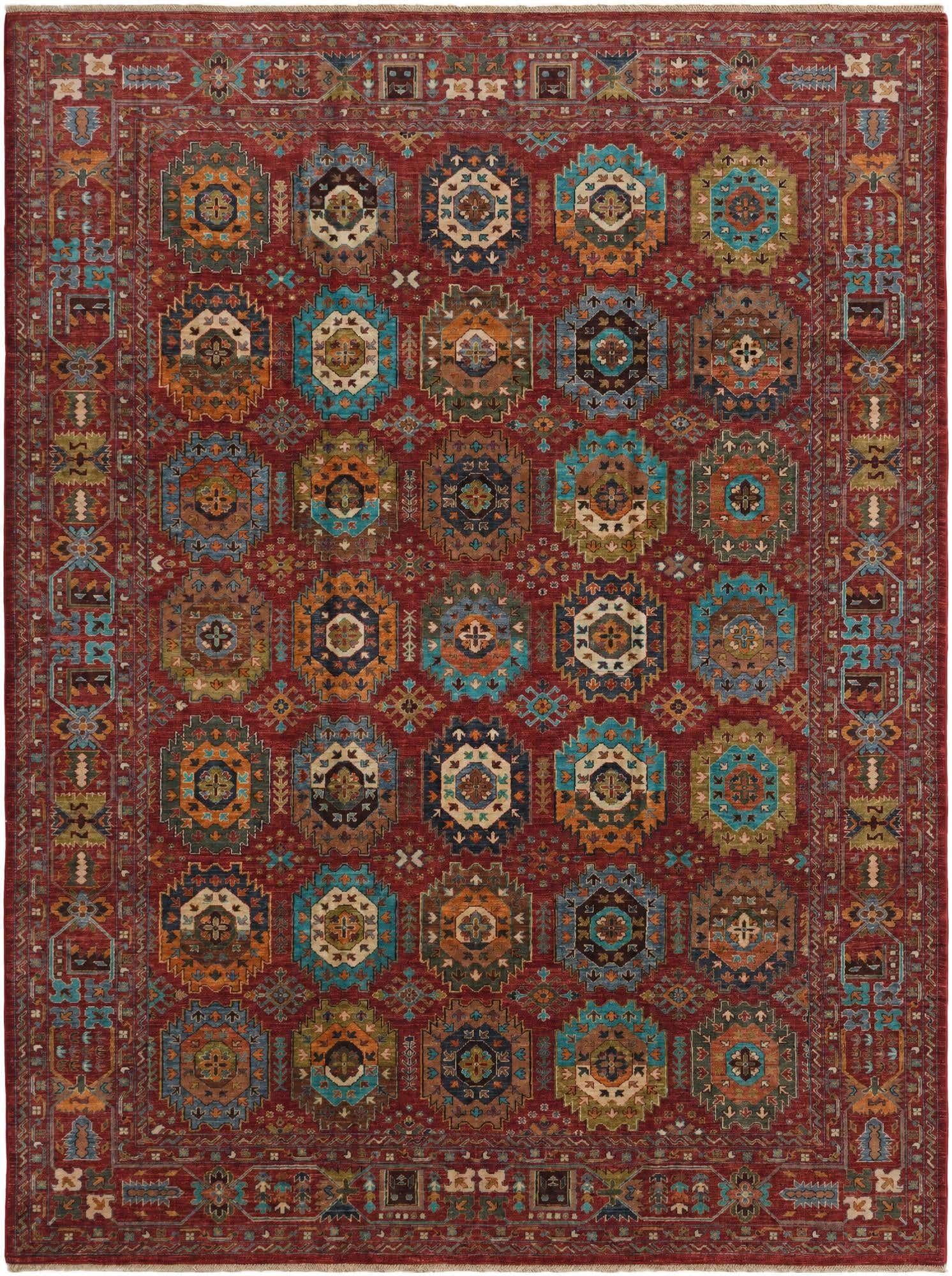 8' 4 x 11' 1 Hand Knotted Ariana Ziegler Rug