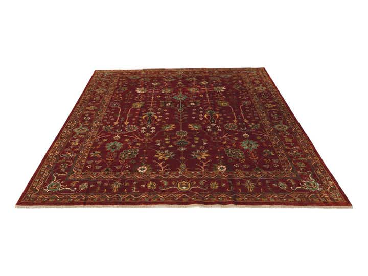 8' 2 x 10' Hand Knotted Ariana Ziegler Rug