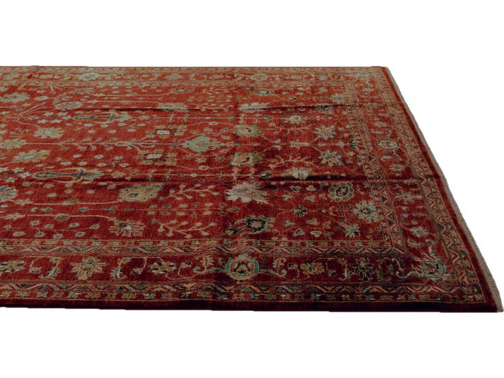 Detail image of 8' 2 x 10' Hand Knotted Ariana Ziegler Rug