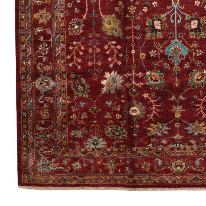 8' 2 x 10' Hand Knotted Ariana Ziegler Rug