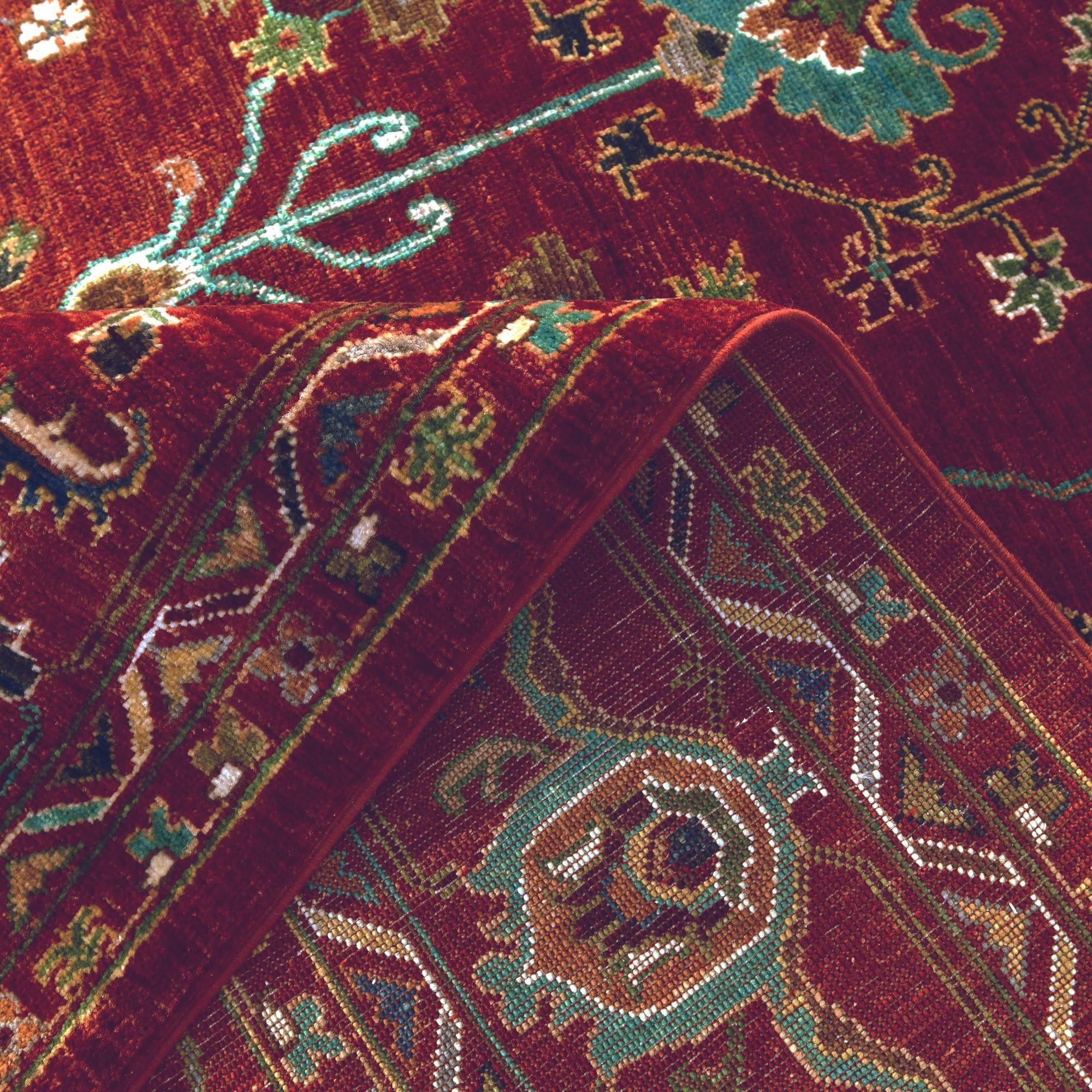 8' 2 x 10' Hand Knotted Ariana Ziegler Rug