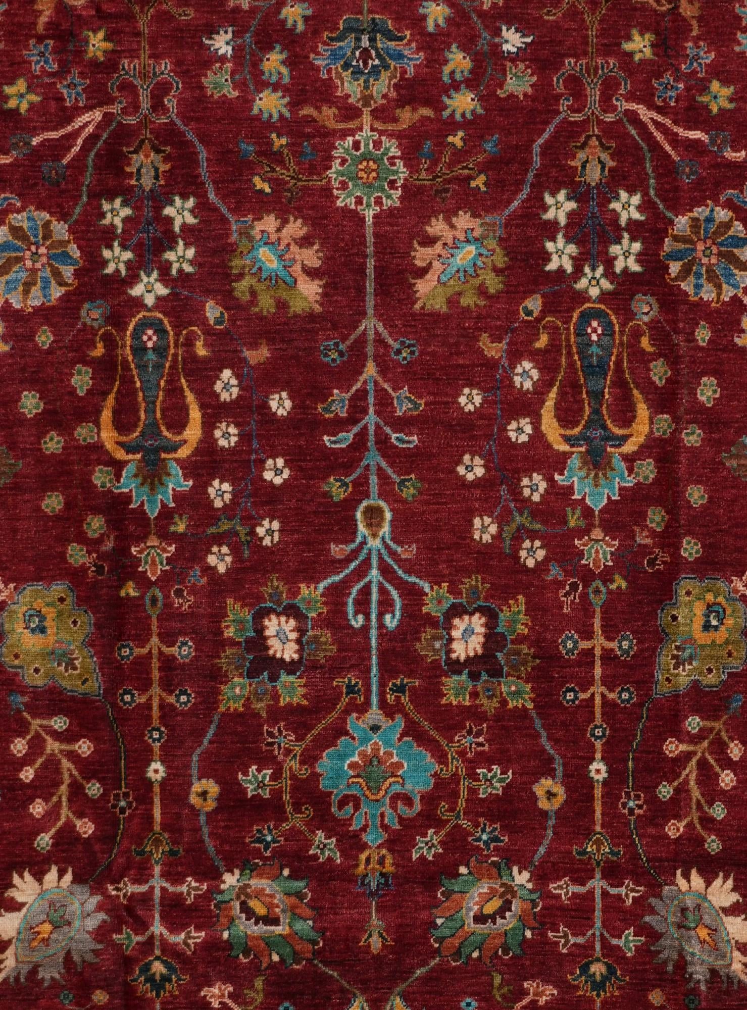 8' 2 x 10' Hand Knotted Ariana Ziegler Rug
