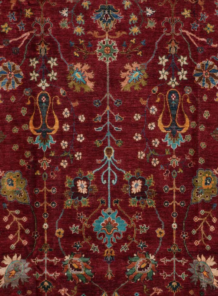 8' 2 x 10' Hand Knotted Ariana Ziegler Rug