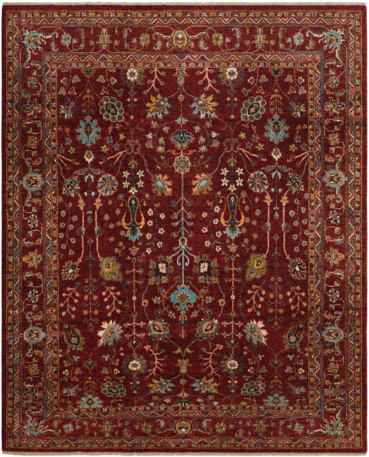 8' 2 x 10' Hand Knotted Ariana Ziegler Rug