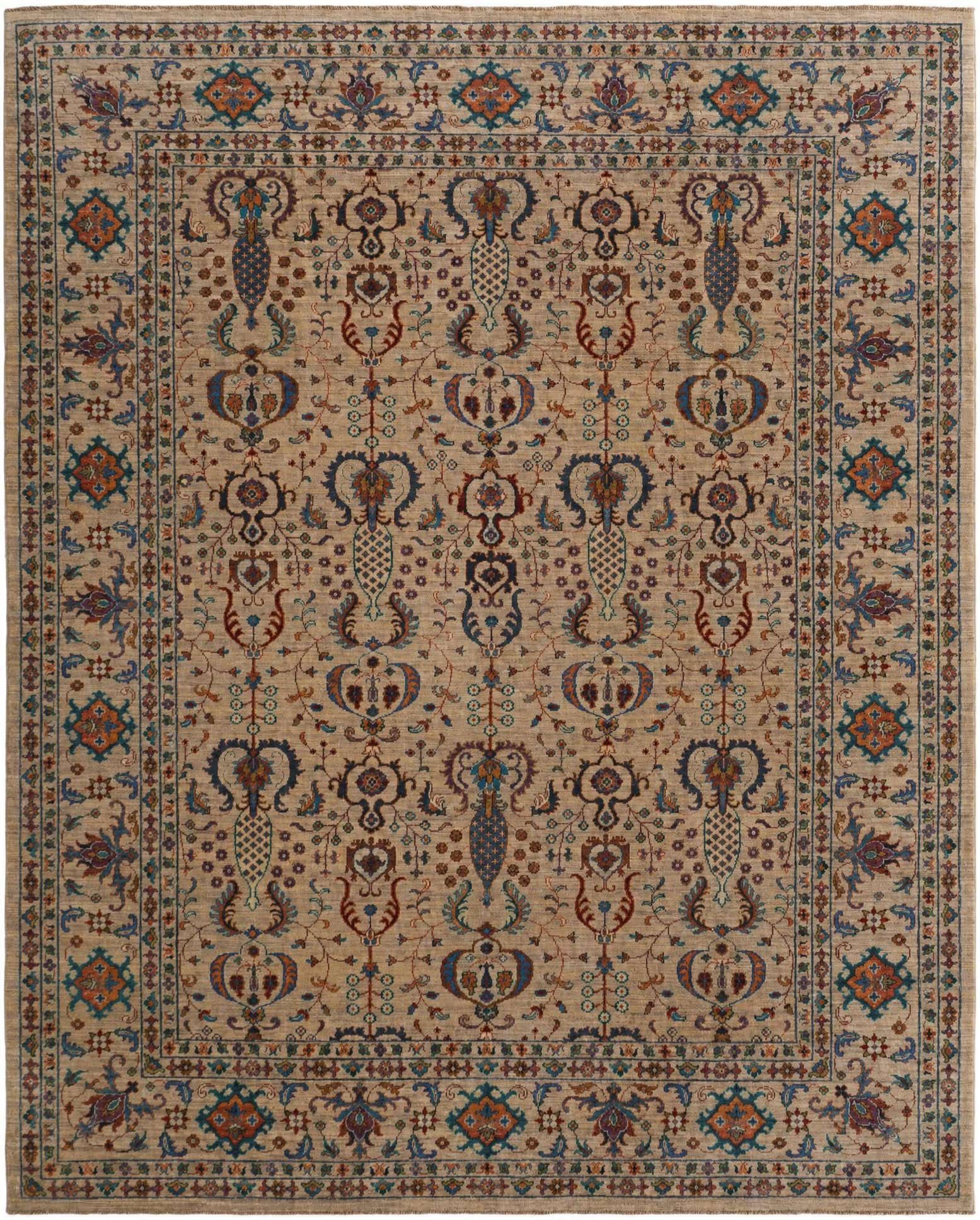 8' 4 x 10' 2 Hand Knotted Ariana Ziegler Rug