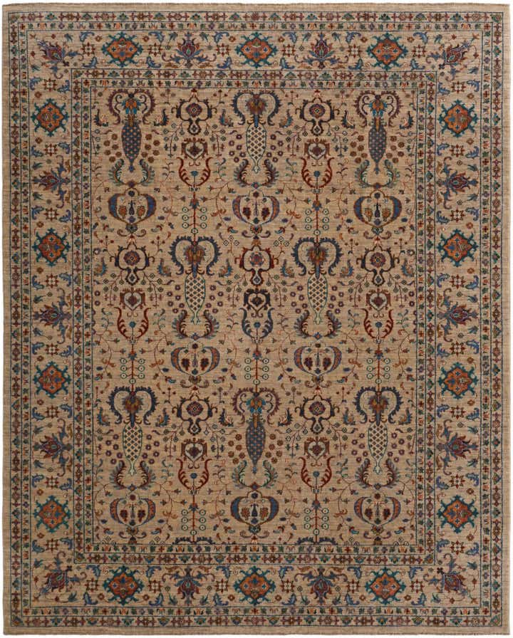 8' 4 x 10' 2 Hand Knotted Ariana Ziegler Rug