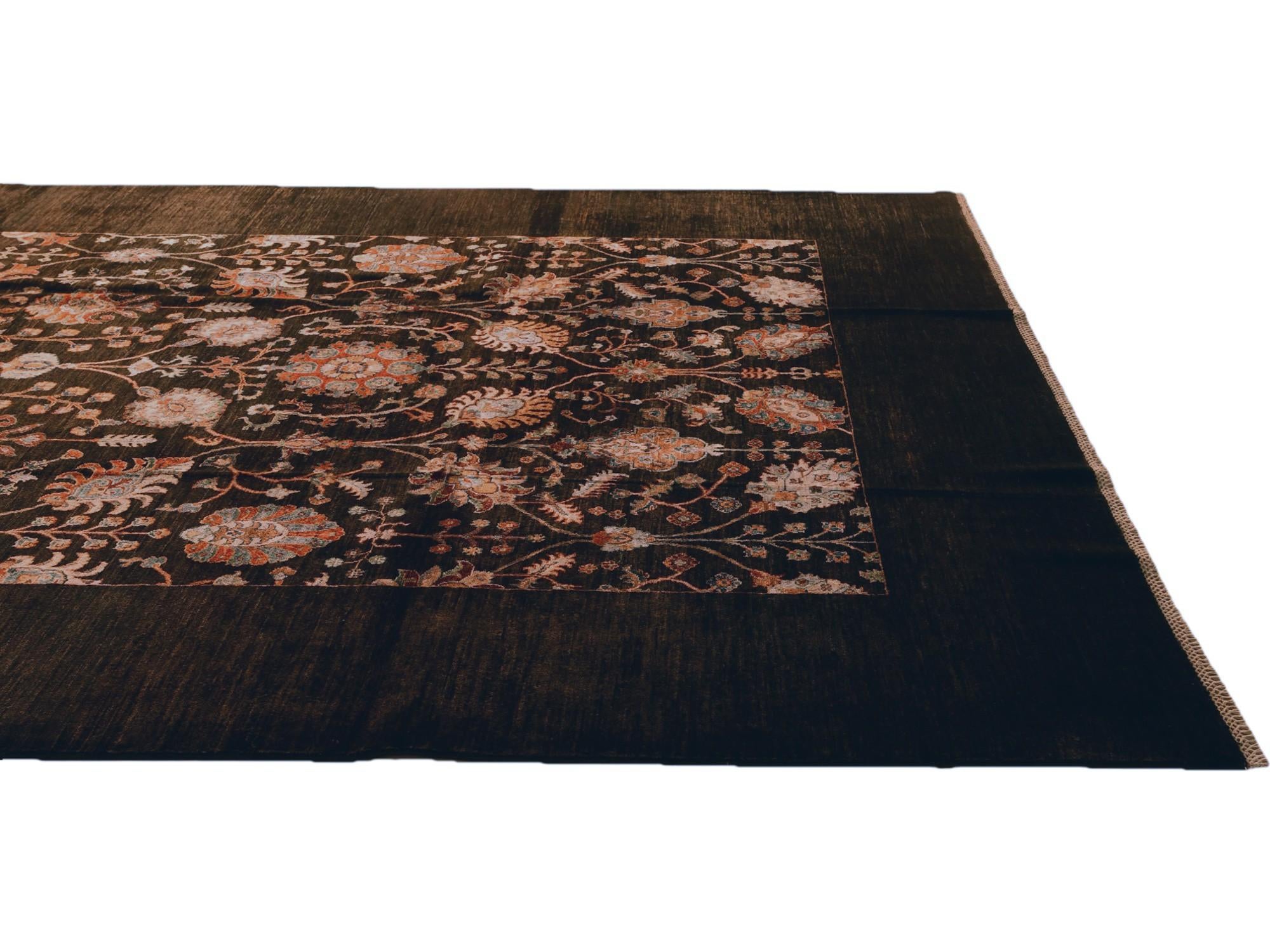 8' 4 x 11' 9 Hand Knotted Ariana Ziegler Rug
