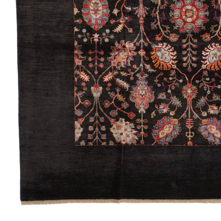 Detail image of 8' 4 x 11' 9 Hand Knotted Ariana Ziegler Rug
