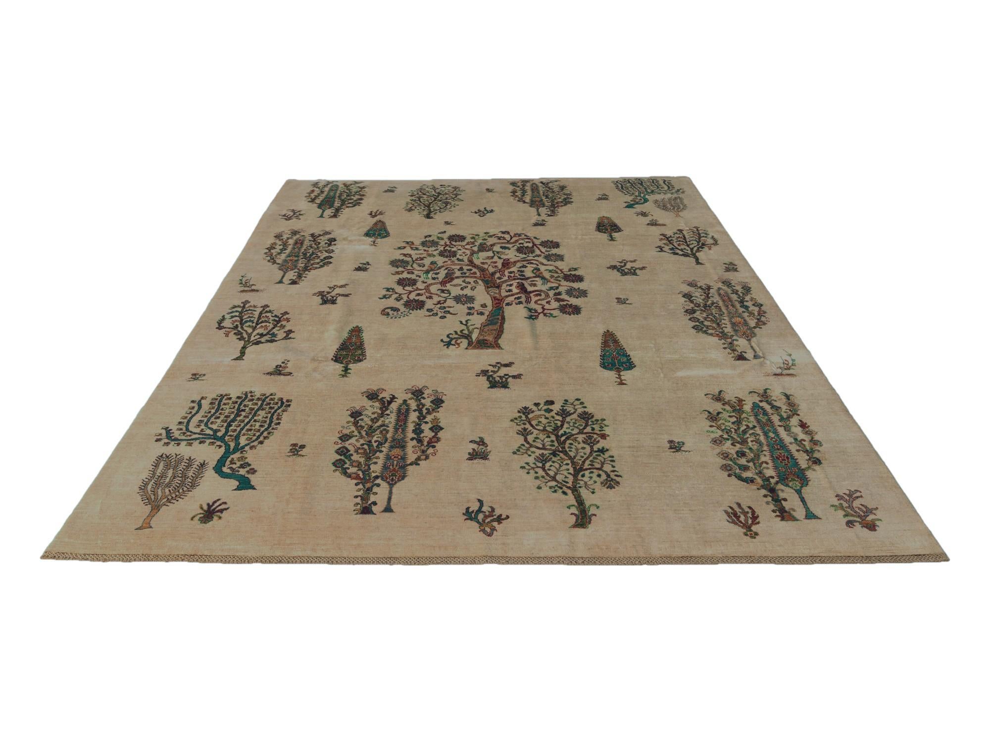 8' 2 x 11' 8 Hand Knotted Ariana Ziegler Rug