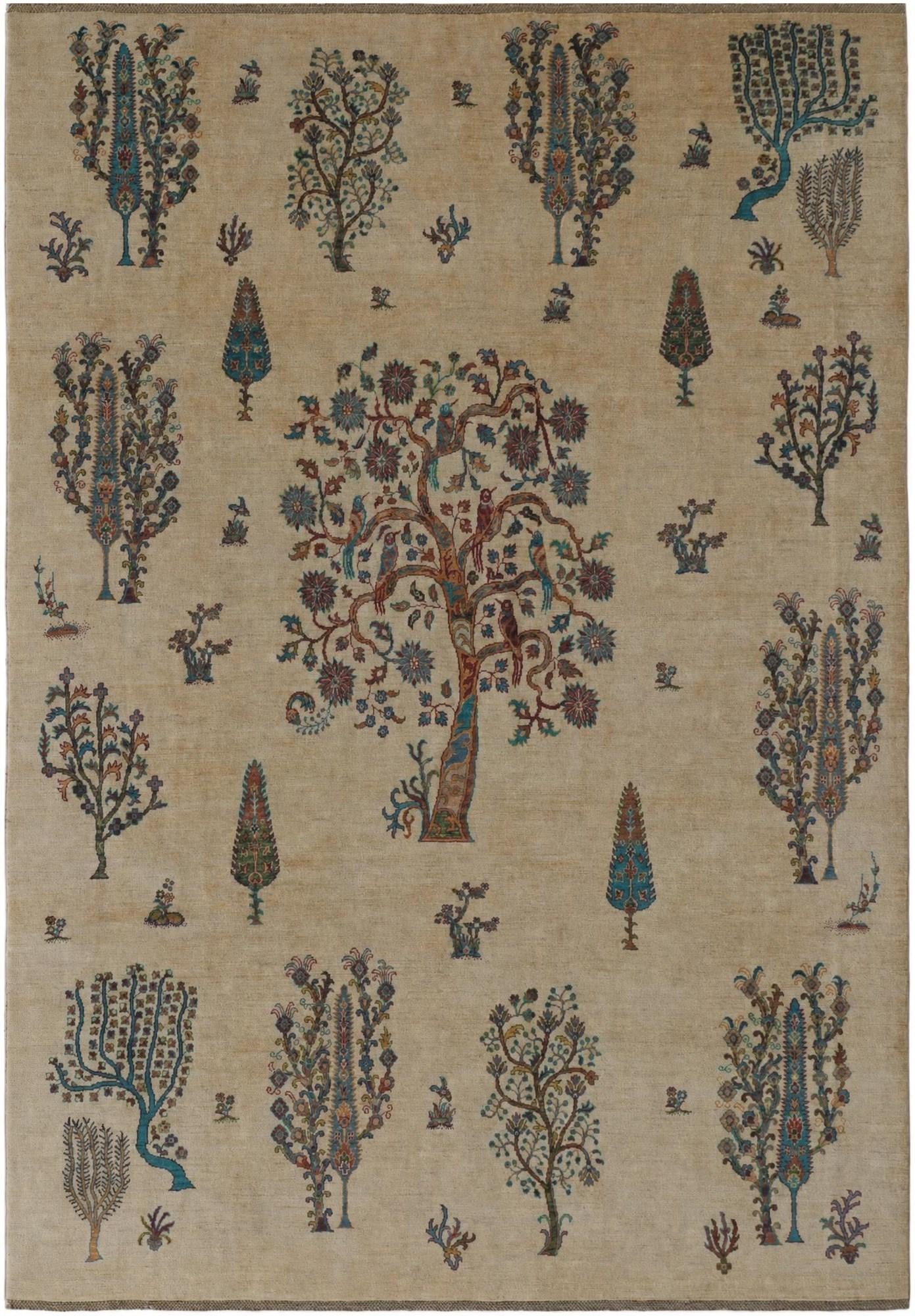 8' 2 x 11' 8 Hand Knotted Ariana Ziegler Rug
