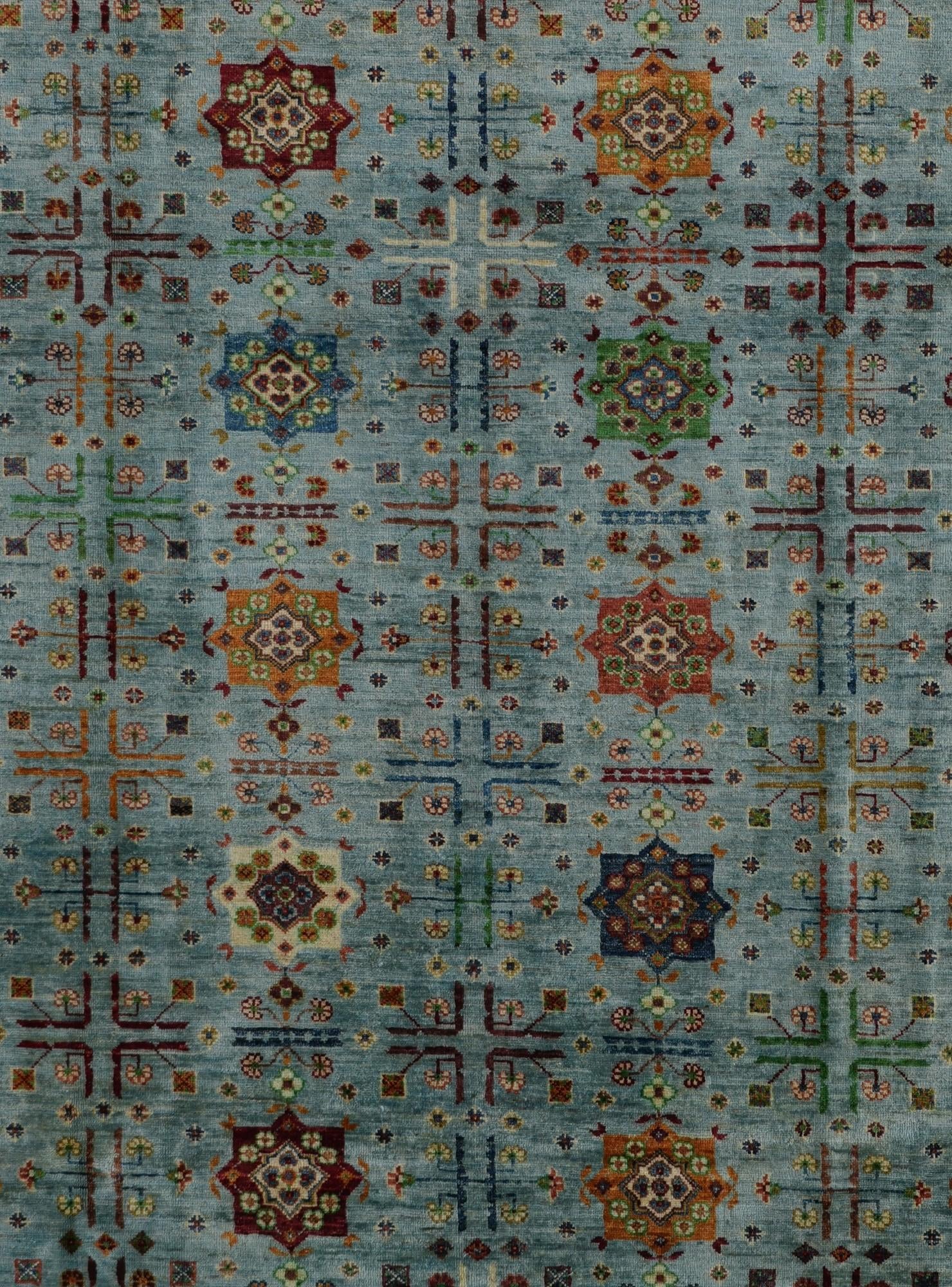 8' 3 x 10' Hand Knotted Ariana Ziegler Rug