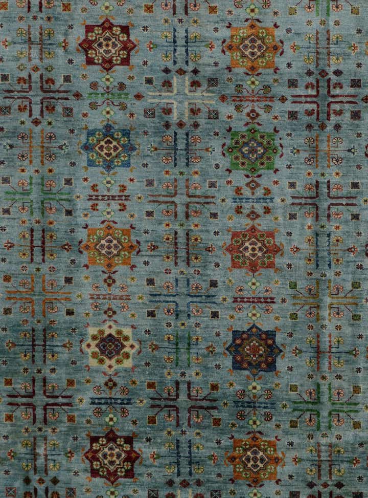 8' 3 x 10' Hand Knotted Ariana Ziegler Rug