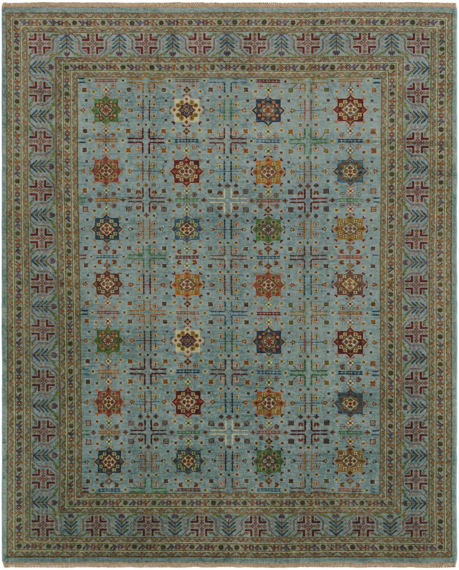 8' 3 x 10' Hand Knotted Ariana Ziegler Rug