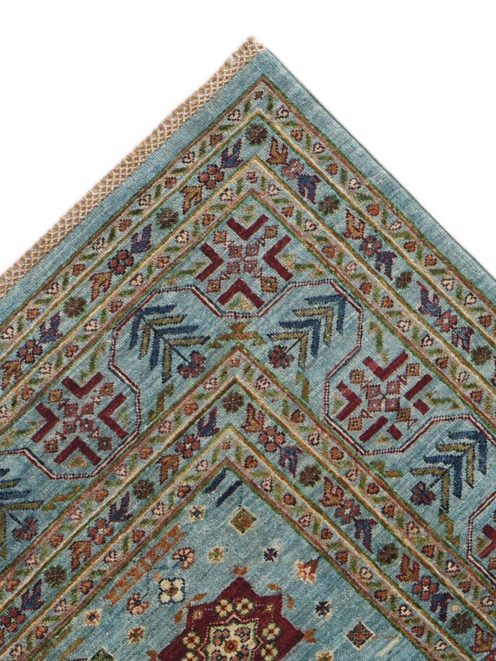 Detail image of 8' 6 x 9' 5 Hand Knotted Ariana Ziegler Rug