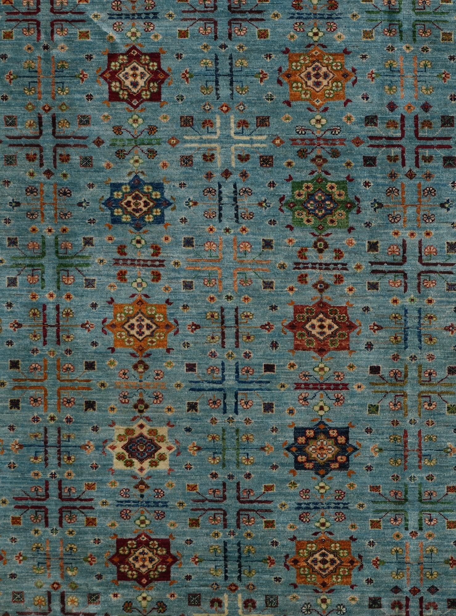 8' 6 x 9' 5 Hand Knotted Ariana Ziegler Rug
