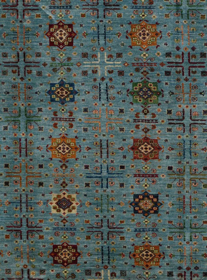 8' 6 x 9' 5 Hand Knotted Ariana Ziegler Rug