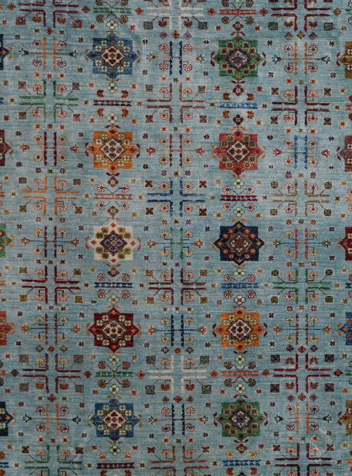 8' 9 x 11' 11 Hand Knotted Ariana Ziegler Rug