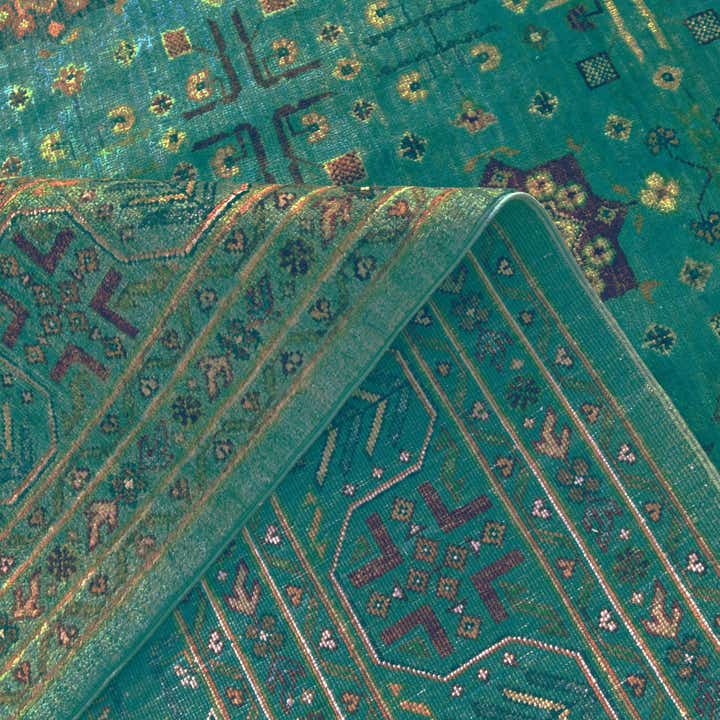 9' 1 x 12' 6 Hand Knotted Ariana Ziegler Rug