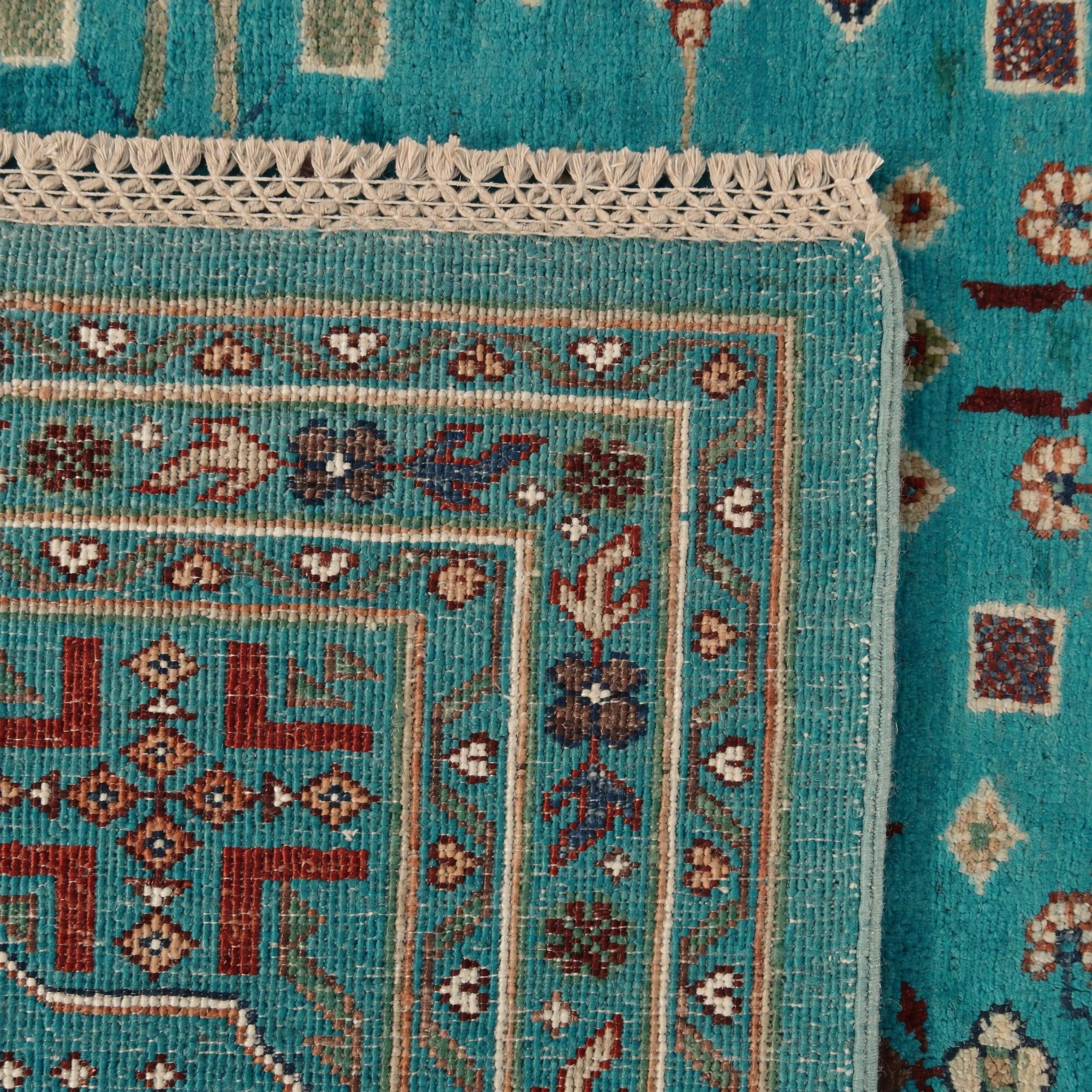 9' 1 x 12' 6 Hand Knotted Ariana Ziegler Rug