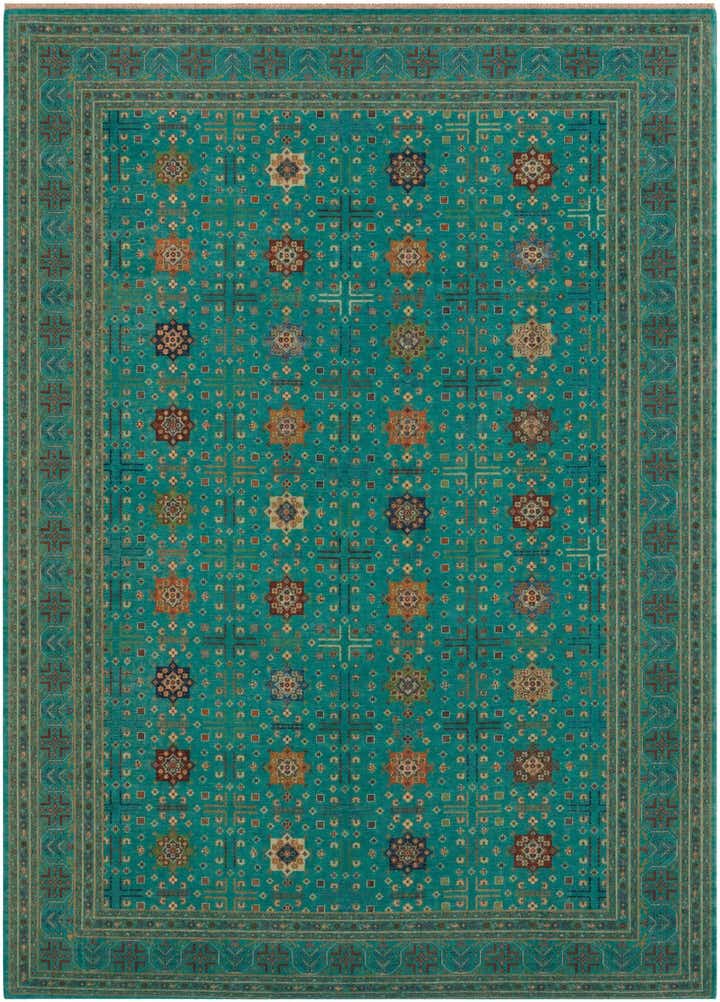 9' 1 x 12' 6 Hand Knotted Ariana Ziegler Rug
