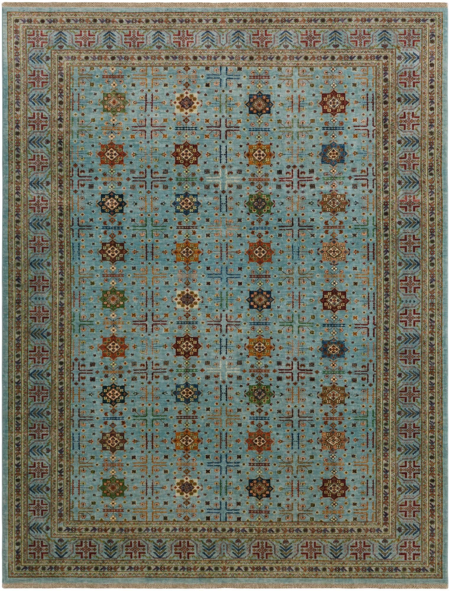 8' 8 x 11' 2 Hand Knotted Ariana Ziegler Rug