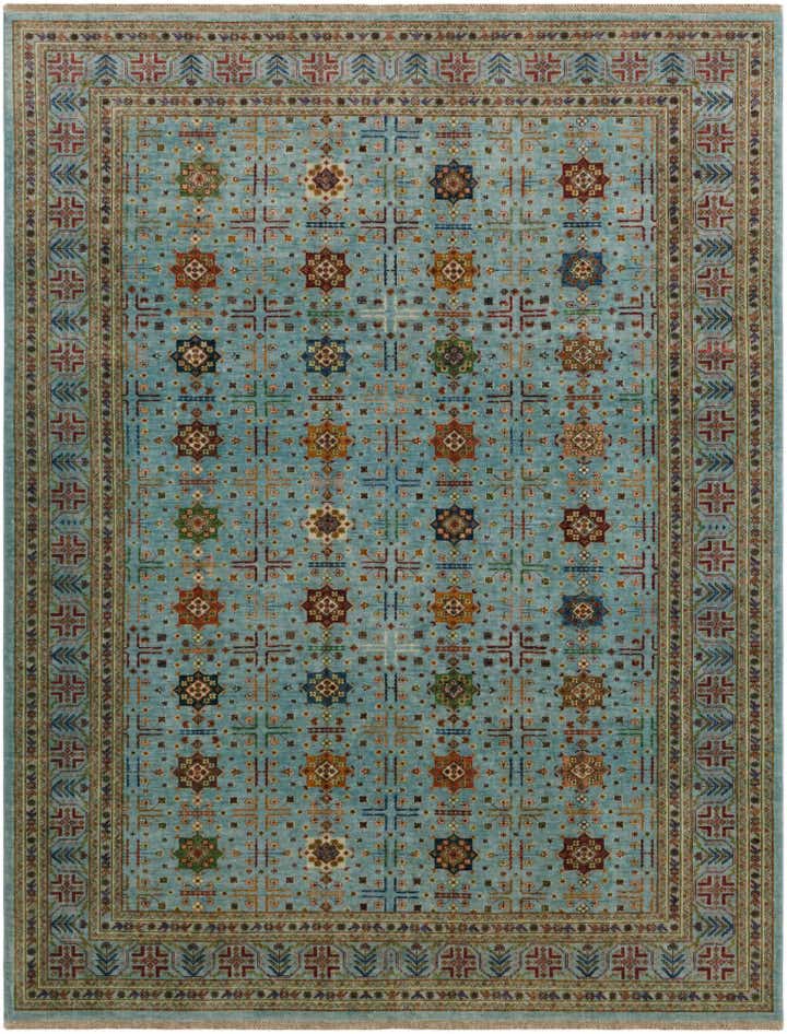 8' 8 x 11' 2 Hand Knotted Ariana Ziegler Rug