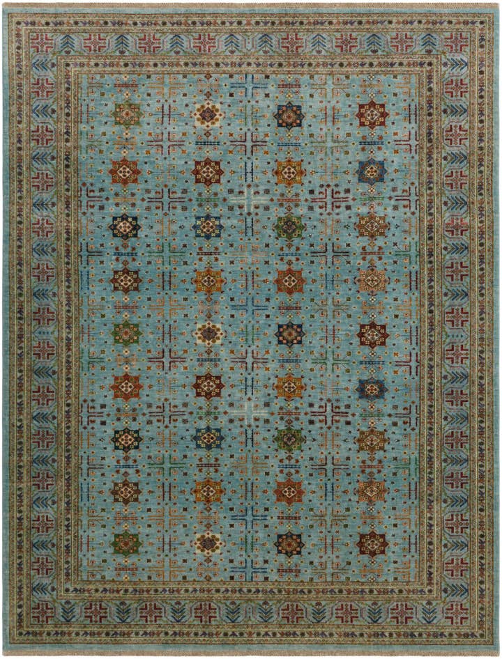 Detailansicht von 265cm x 340cm Handgeknüpft Ariana Ziegler Teppich