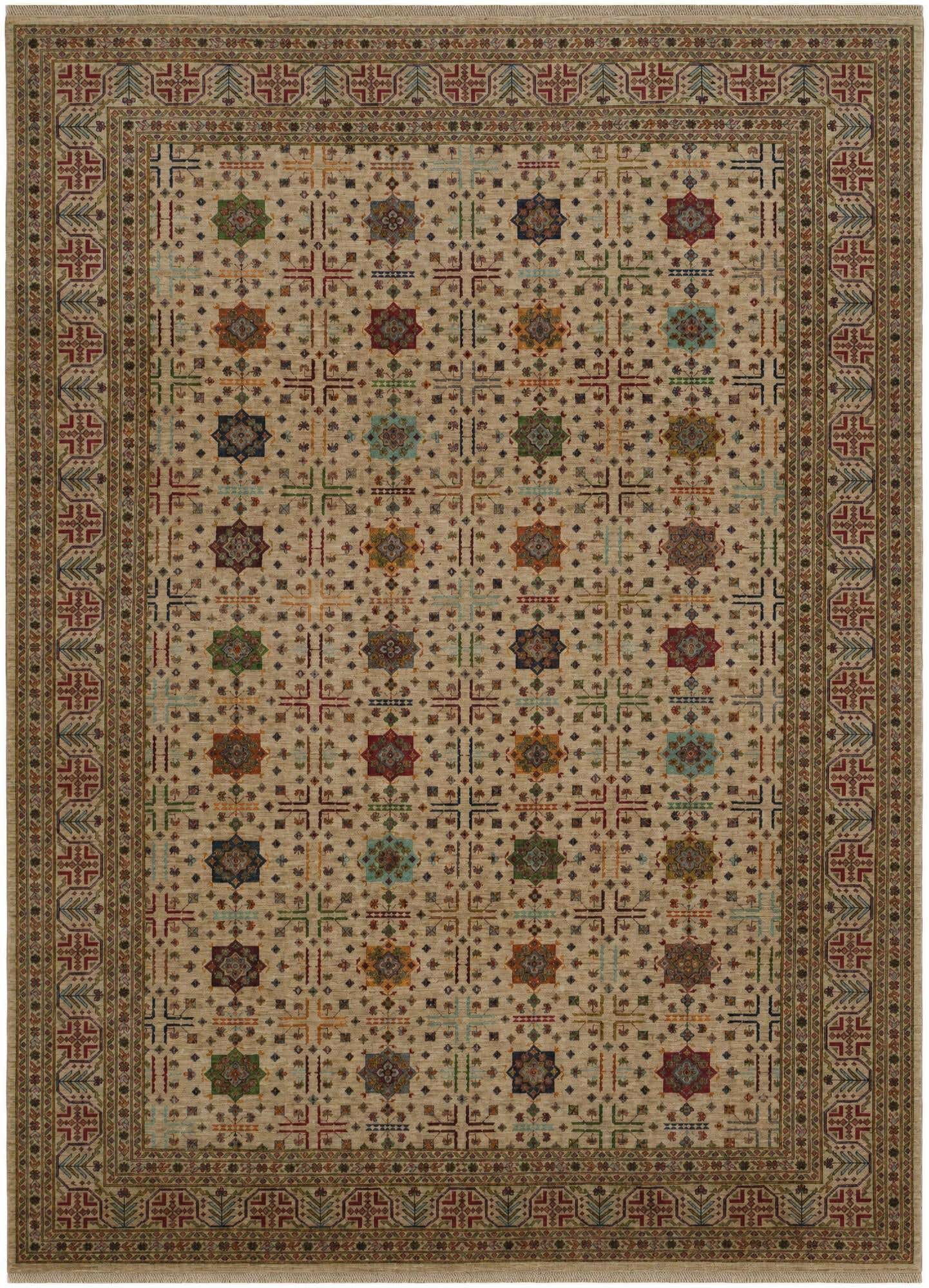 8' 10 x 12' 1 Hand Knotted Ariana Ziegler Rug