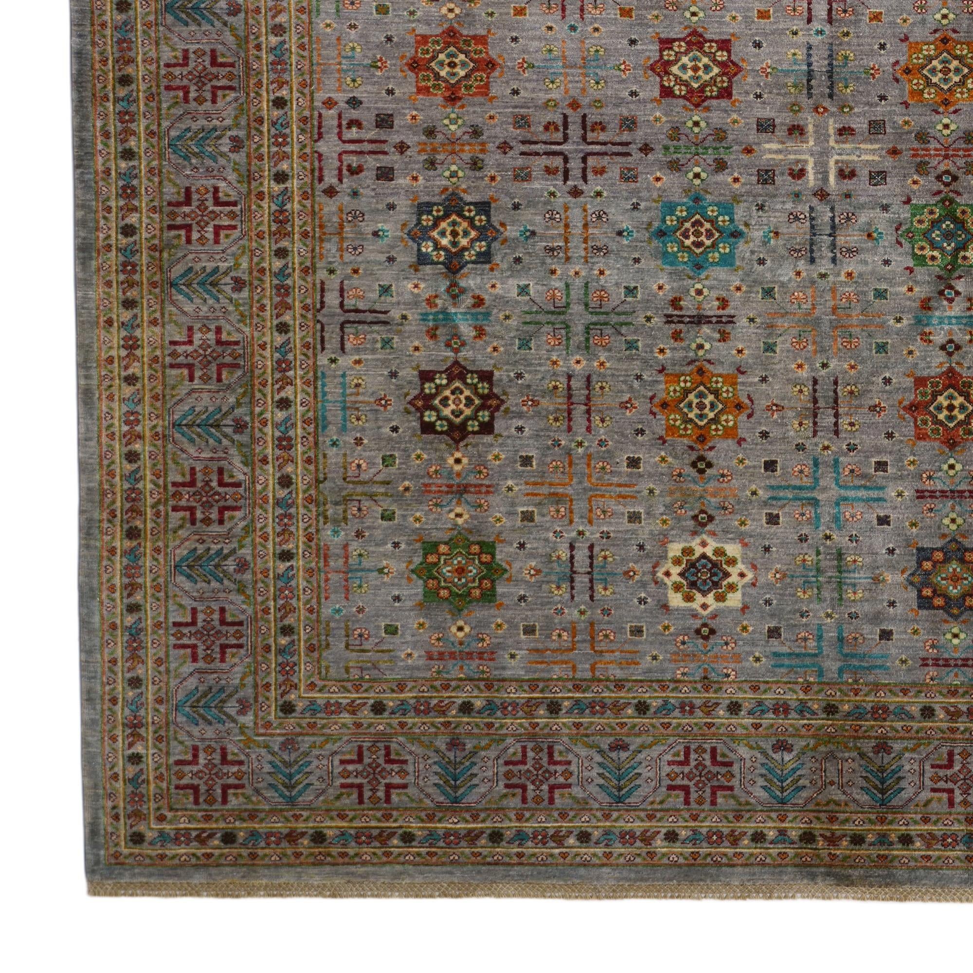 9' x 11' 9 Hand Knotted Ariana Ziegler Rug