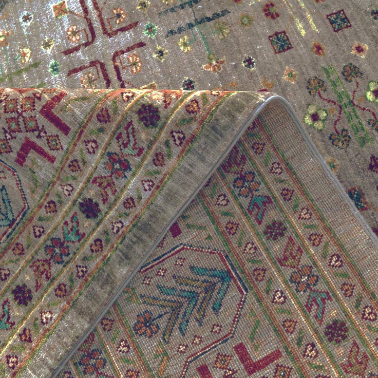 Detail image of 9' x 11' 9 Hand Knotted Ariana Ziegler Rug