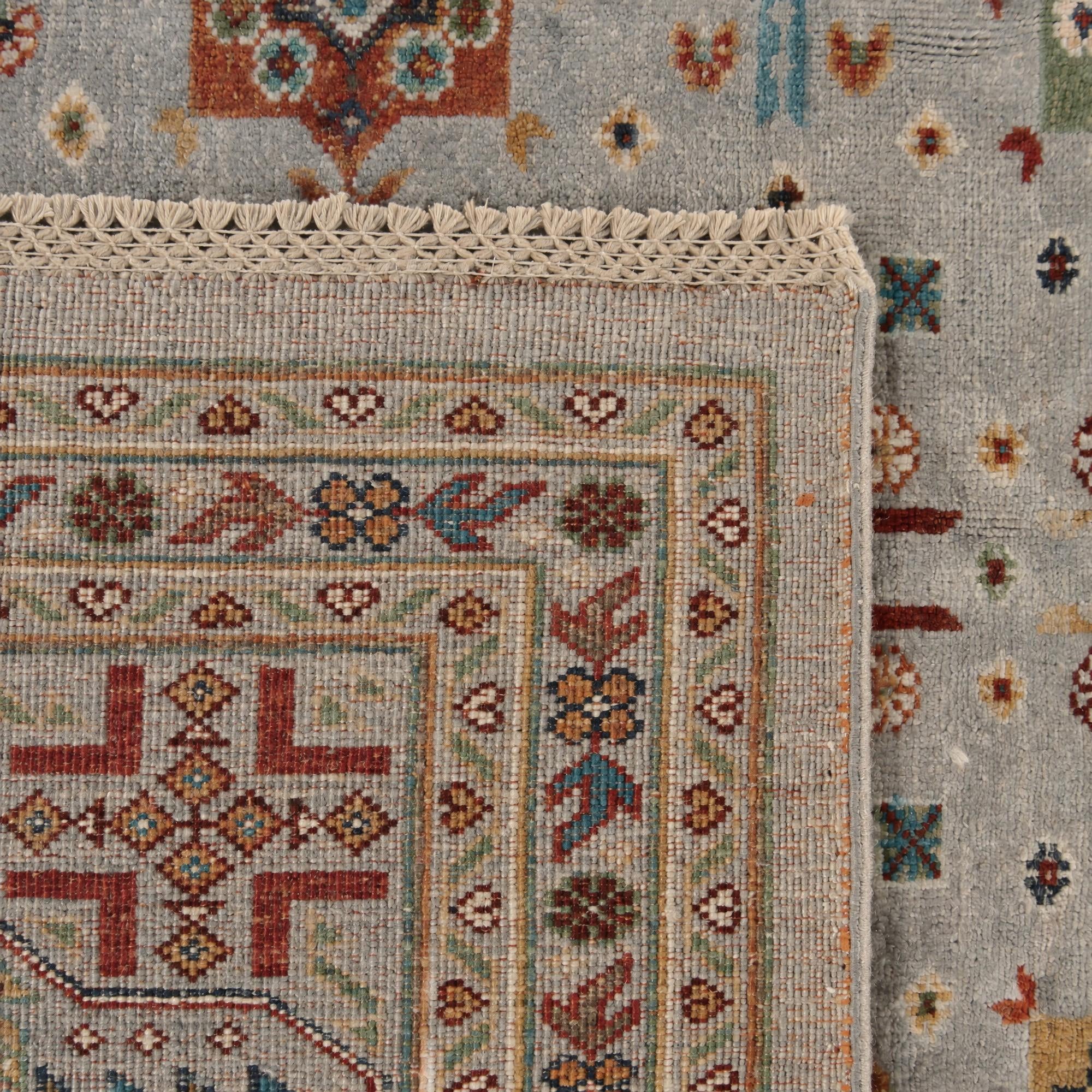 9' x 11' 9 Hand Knotted Ariana Ziegler Rug