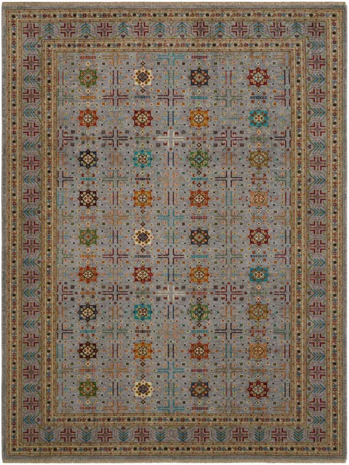 9' x 11' 9 Hand Knotted Ariana Ziegler Rug