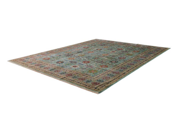 Detail image of 8' 2 x 10' 3 Hand Knotted Ariana Ziegler Rug