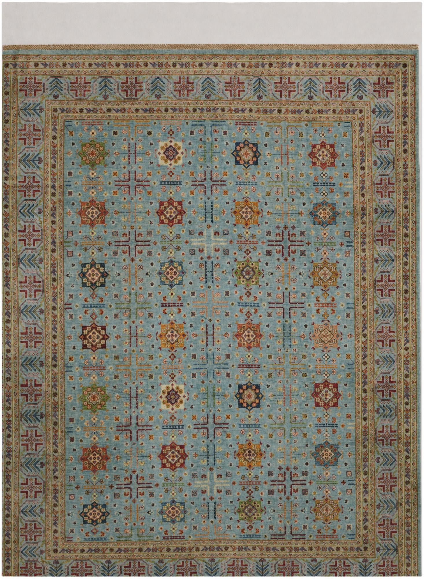 8' 2 x 10' 3 Hand Knotted Ariana Ziegler Rug