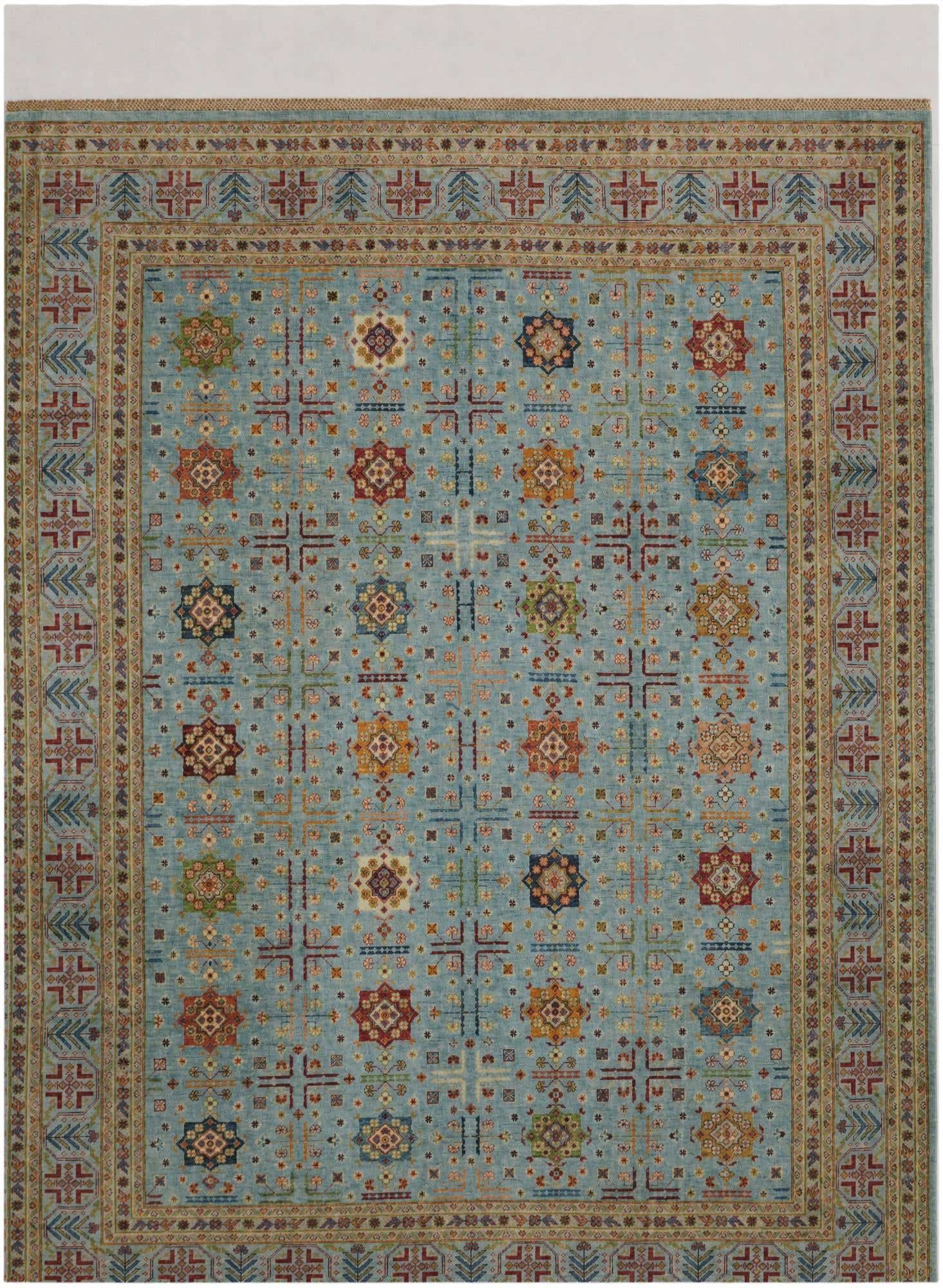 8' 2 x 10' 3 Hand Knotted Ariana Ziegler Rug