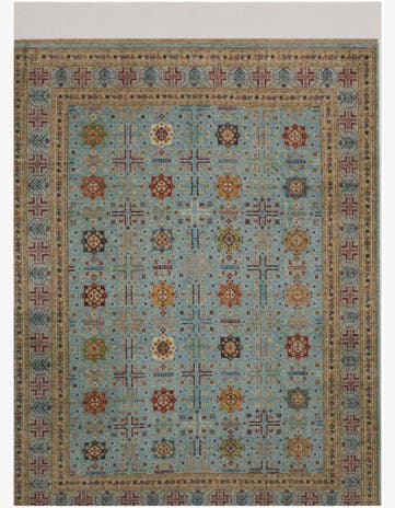 8' 2 x 10' 3 Hand Knotted Ariana Ziegler Rug