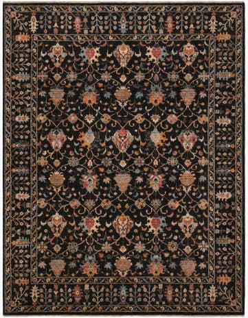 9' 4 x 12' Hand Knotted Ariana Ziegler Rug