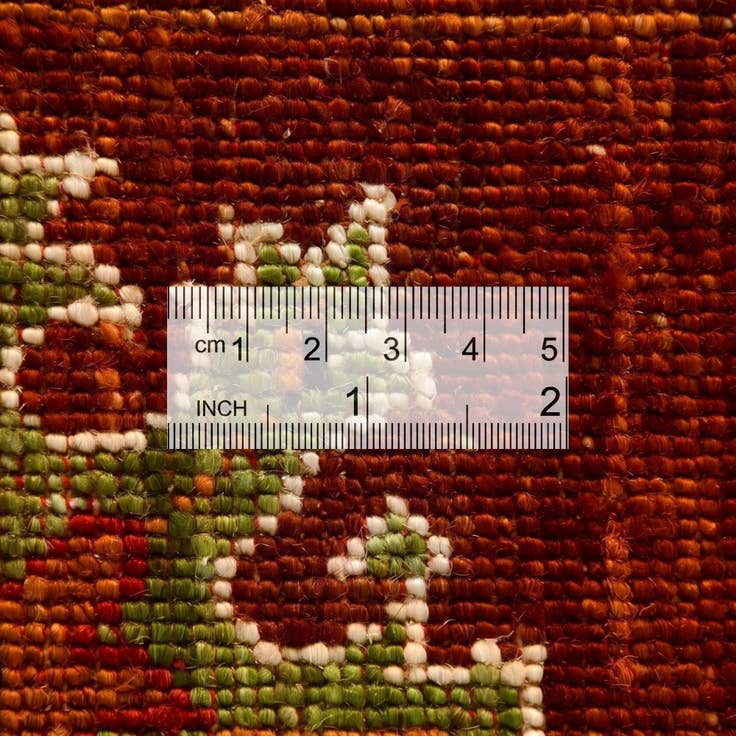 Detail image of 8' 1 x 10' 2 Hand Knotted Ariana Ziegler Rug