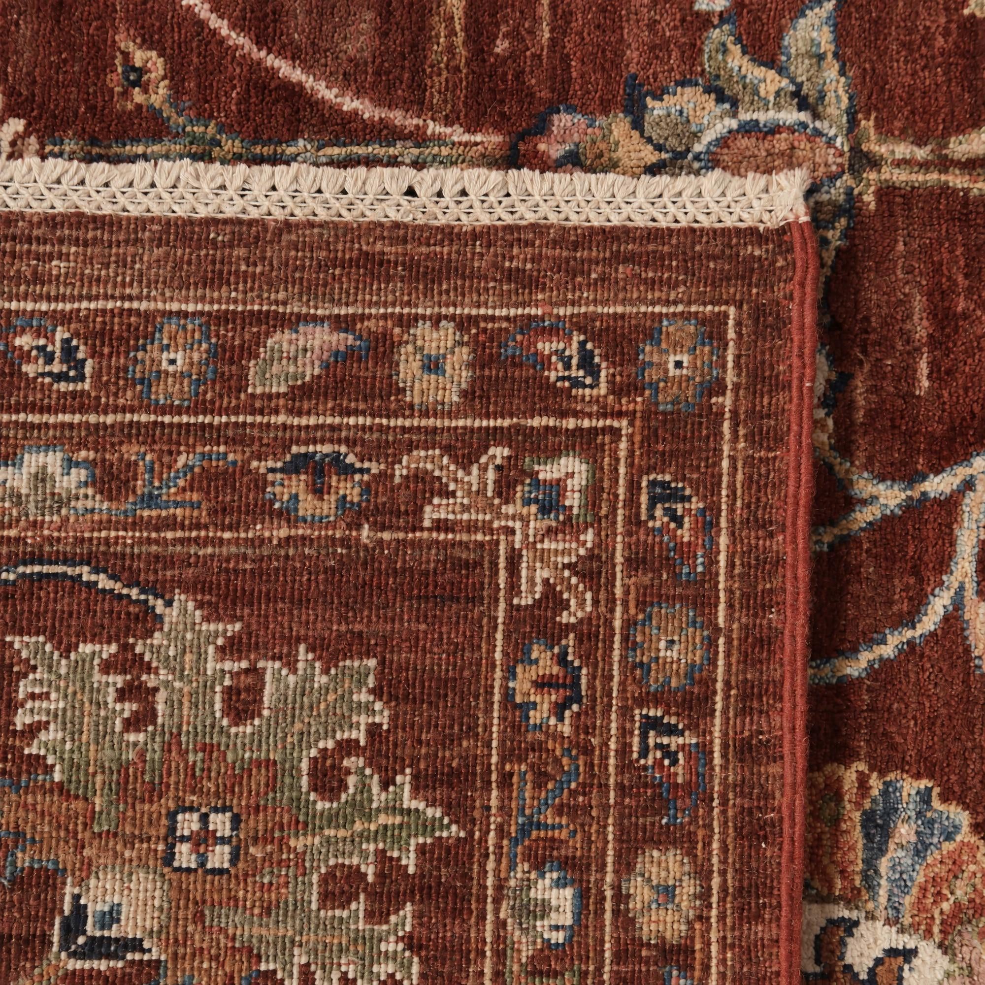 8' 1 x 10' 2 Hand Knotted Ariana Ziegler Rug