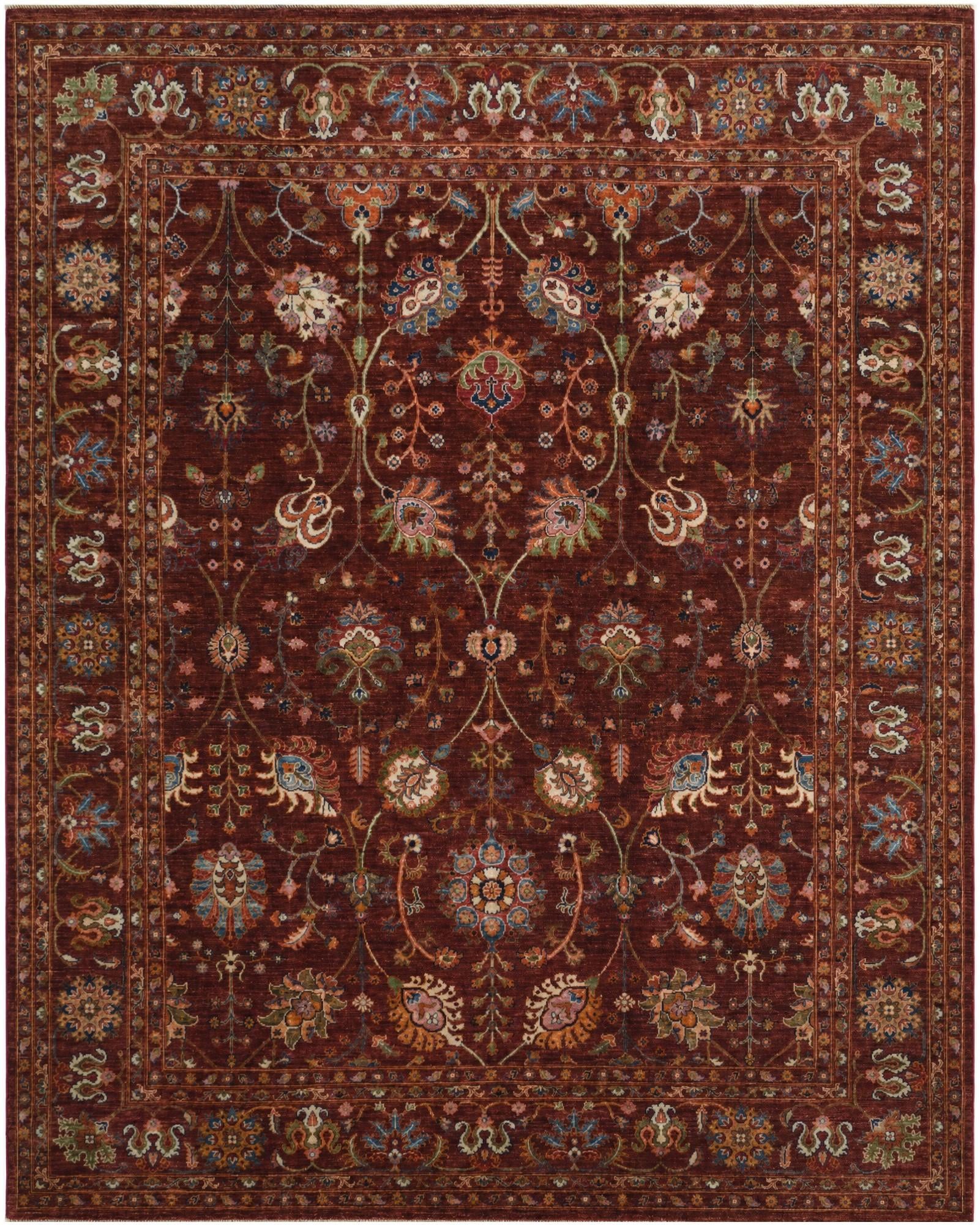 8' 1 x 10' 2 Hand Knotted Ariana Ziegler Rug