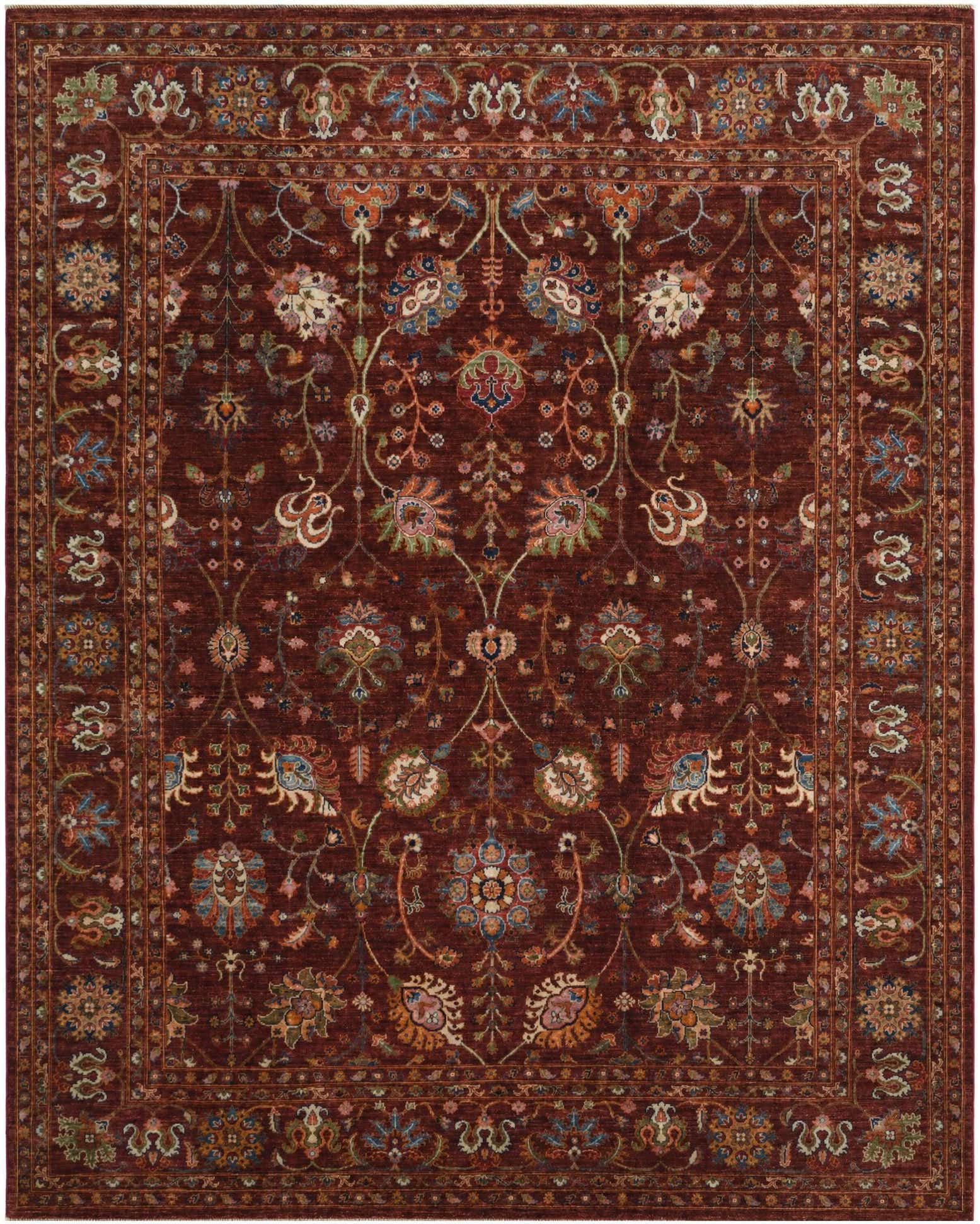 8' 1 x 10' 2 Hand Knotted Ariana Ziegler Rug