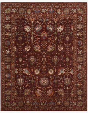 8' 1 x 10' 2 Hand Knotted Ariana Ziegler Rug