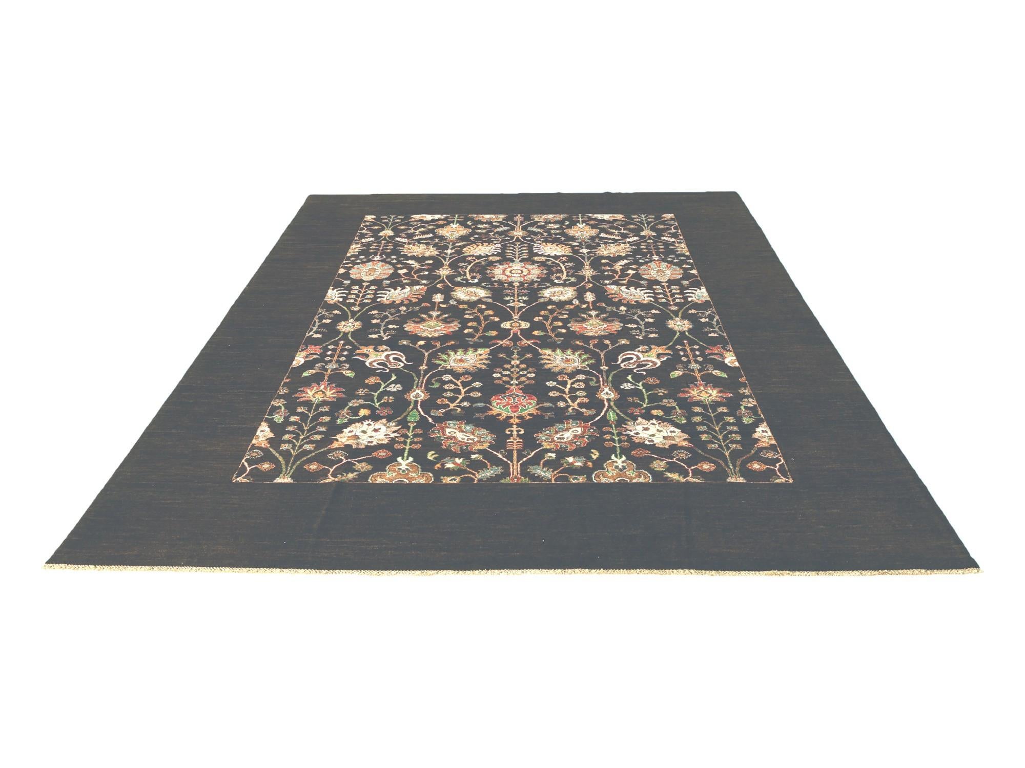 8' 2 x 11' 1 Hand Knotted Ariana Ziegler Rug