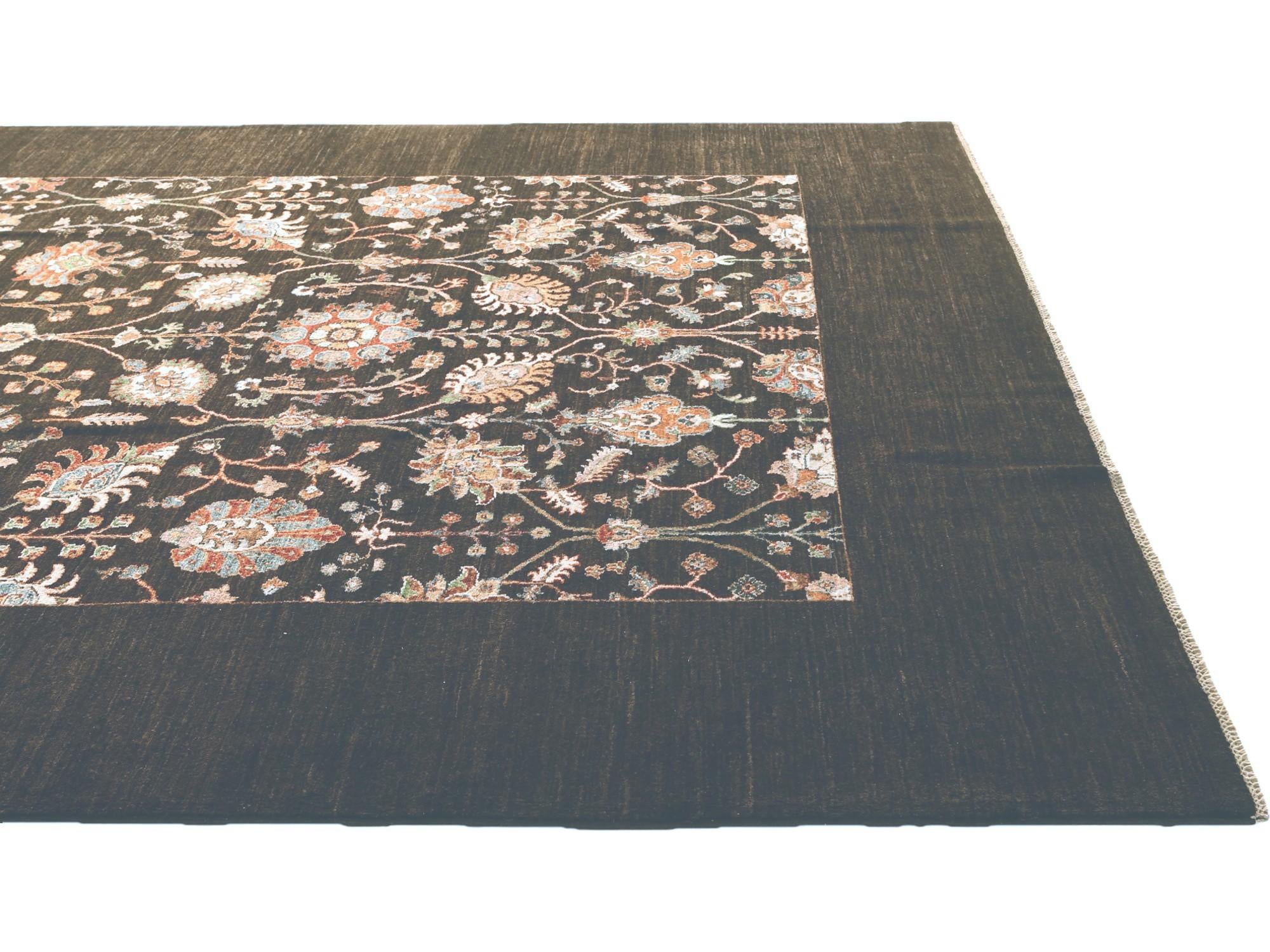 8' 2 x 11' 1 Hand Knotted Ariana Ziegler Rug