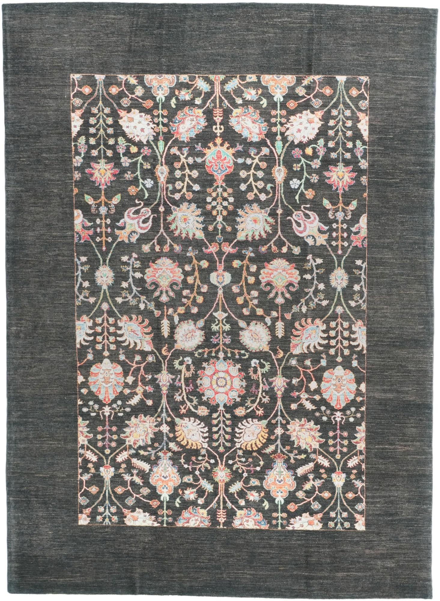 8' 2 x 11' 1 Hand Knotted Ariana Ziegler Rug