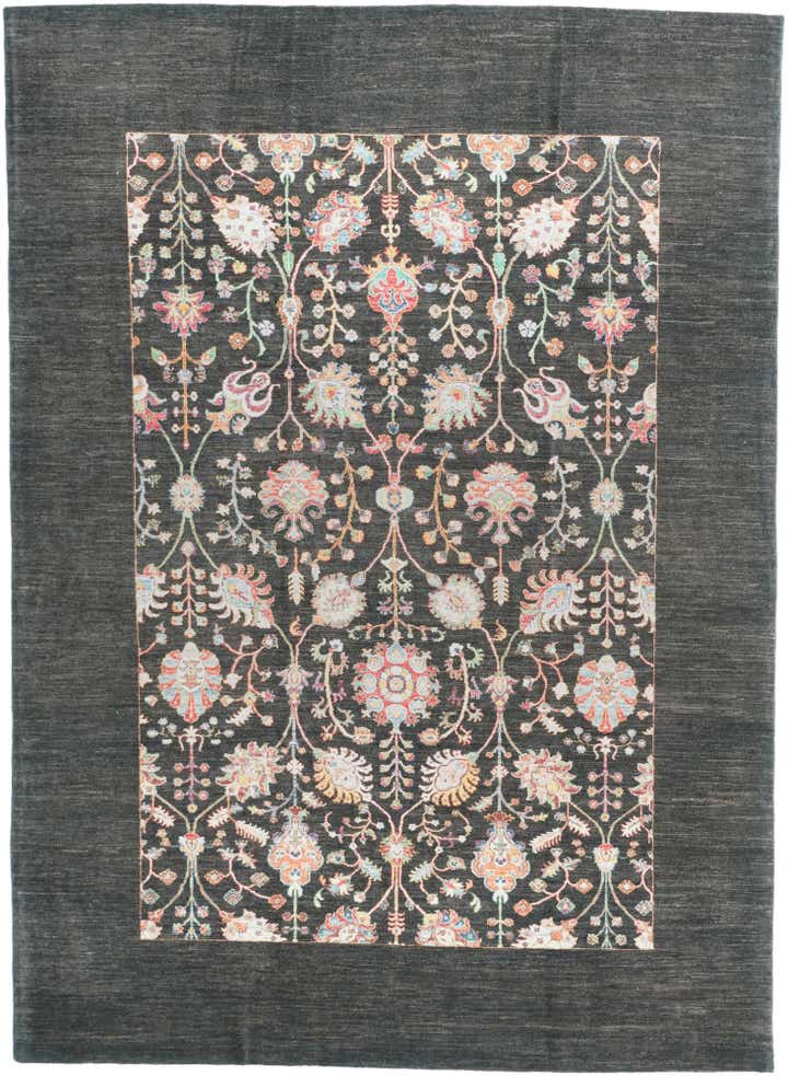 8' 2 x 11' 1 Hand Knotted Ariana Ziegler Rug