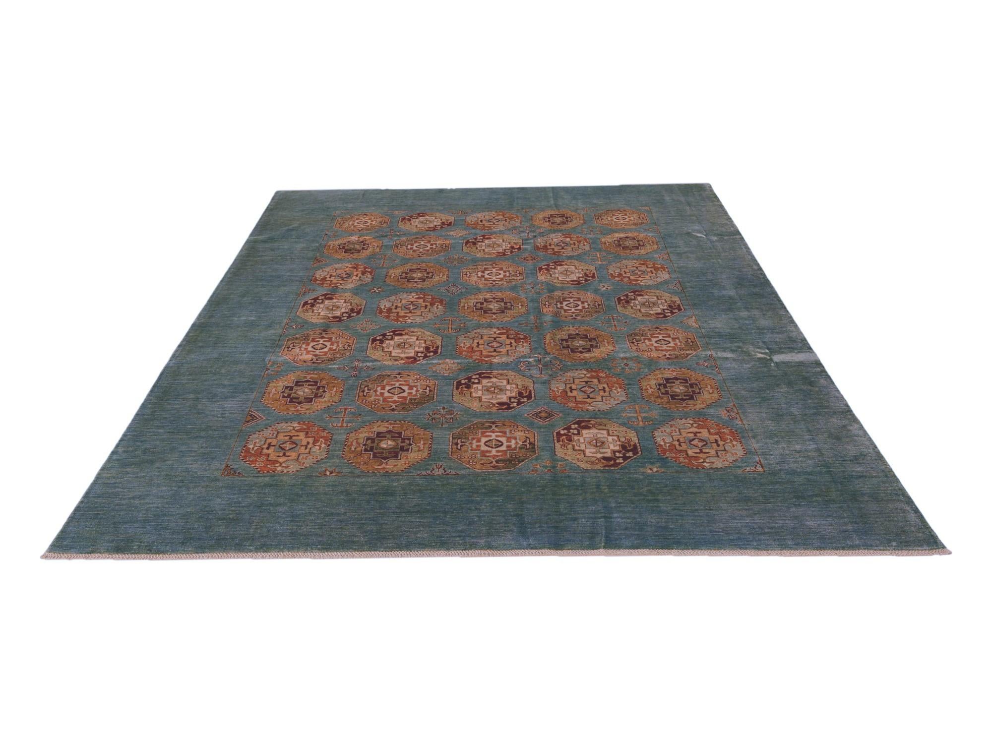 8' 4 x 11' 2 Hand Knotted Ariana Ziegler Rug