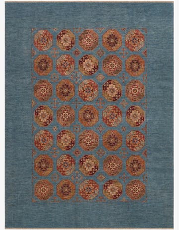 8' 4 x 11' 2 Hand Knotted Ariana Ziegler Rug