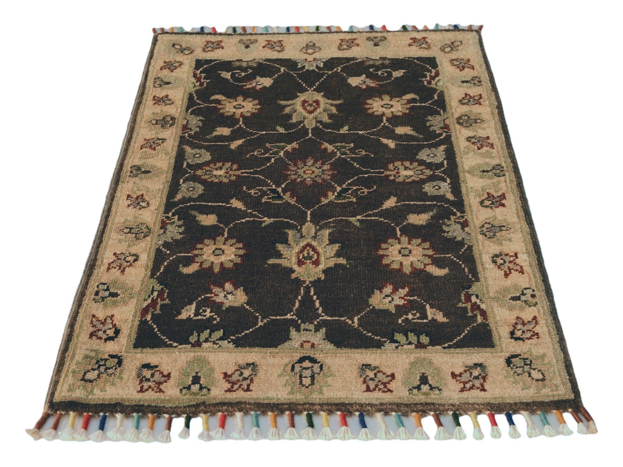 1' 11 x 2' 10 Hand Knotted Ariana Ziegler Rug